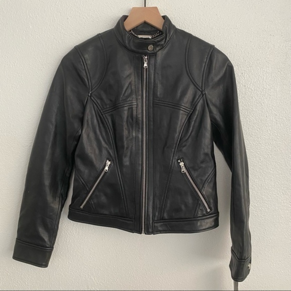 WILSONS LEATHER  Black Leather Jacket